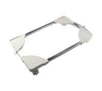 GetCoupon Supporto per CPU dal design elegante e pratico, supporto telescopico per la casa, semplice dissipazione del calore, con quattro ruote universali girevoli a 360° (bianco)