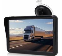 Getdoublerich 9 pollice GPS Navigatore Auto Camion GPS Driver Commerciale Con 2024 UK EU Mappe Navigazione Vocale Multilingue