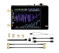 Getdoublerich Analizzatore di rete per nanovna Vector, 50 kHz-2,7 GHz, portatile, con touchscreen da 2,8", batteria da 1000 mAh, per kit di calibrazione SMA, connettività USB-C per PC/cellulare