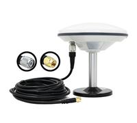 Getdoublerich Antenna L1 L2 GNSS per topografia, GPS GLONASS per galileo BeiDou High Gain, IP67 impermeabile con base M90SD e cavo da 5 m, connettore TNC
