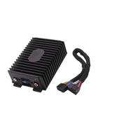Getdoublerich Audio per auto a 4 canali per amplificatore dsp, processore audio digitale 4x80W con equalizzatore a 31 bande, corpo in lega di alluminio per unità principali Android, plug-and-play