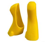 Getdoublerich Cappe freno in silicone per Sora ST R2000 R3000, ottimizzate per comfort e aderenza durante lunghe pedalate (giallo)
