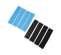 Getdoublerich Confezione da 8 filtri dell'aria per Mitsubishi Electric per mini Split, compatibili con MAC-2330FT-E e MAC-3000FT-E, enzima litico e carbone attivo, 21 x 4,7 cm