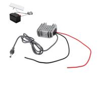 Getdoublerich Convertitore di alimentazione CC da 12 V/24 V a 30 V 3,5 A 105 W per Starlink Mini, cavo step-up in alluminio impermeabile IP68 con cavo da 8,1 cm