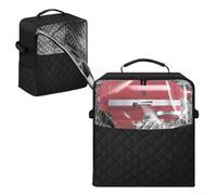 Getdoublerich Copertura per mixer con base scorrevole per elettrodomestici, borsa antipolvere con tasche per mixer KitchenAid, borsa portaoggetti da 6/7/8 litri