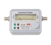 Getdoublerich Digital per satellite Signal Finder Meter 950-2150M con Audio Tono, Portatile LNB Direzionale Tester per TV Dish Network Setup
