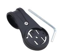 Getdoublerich for tt Rest Bar Supporto per computer per Garmin per igpsport contachilometri, 22,2 mm per staffa di estensione aero bar, plastica leggera nera