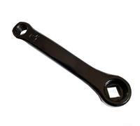 Getdoublerich Pedivella di ricambio per cyclette, tipo X, 127 mm, resistente, per bici da fitness e Spin Bike, pedali per bici