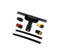 Getdoublerich Set di 7 accessori per pulitore a vapore Karcher SC1 SC2 SC3 SC4 SC5, lavavetri e spazzole rotonde per finestre, piastrelle, moquette