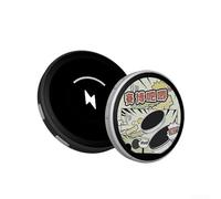 Getdoublerich Smart Cyber Badge, Spille Digitale, Spille Personalizzate con Display Touch 1.7HD con BTV 6.0 e Durata della Batteria di 30 Ore, Spilla Display Gif/Foto/Video Personalizzabile (Nero)