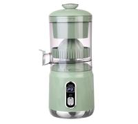 Getdoublerich Spremiagrumi elettrico con display LCD, 12000 giri/min One-Touch Orange Lemon Squeezer per alta resa, spremi frutta portatile pulito, verde