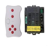 Getdoublerich Weelye RX57 6V 12V Ricevitore CE/FCC per auto elettrica 2.4G Trasmettitore per bambini (TX10 e RX57 12V), 84TI3Y9K1S178BVCKG06SKB5F