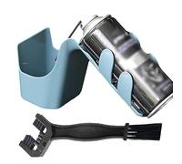 Geteawily Scatola per la Pulizia della Catena del Motociclo - Spazzola per la Pulizia della Moto - Strumento di Pulizia della Catena - Spazzola Catena per Moto Kit di spazzole di Pulizia