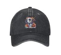 Geteruichi Berretto da baseball Messico Pitbull floreale cotone uomo cappello sport berretti nero