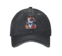 Geteruichi Berretto da baseball Mexico Dead Pitbull Marigold Cotone Mens Cappello Sport Caps Nero