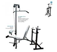 Getfit Force Bench 860 Panca richiudibile porta bilanciere crossfit palestra