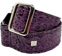 GET'M GET'M Cinghia per chitarra Cinghia per chitarra Aussie Gator Passion Orchid da 2 pollici