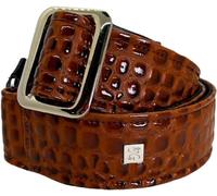 GET'M GET'M Tracolla per chitarra Tracolla per chitarra Aussie Gator Caramel 2