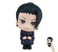 Geto Suguru Figure Anime Q, 10cm Geto Suguru Statuette Anime in PVC, Geto Suguru Look Up Figura Modello, Geto Suguru Anime Modello, Geto Suguru Action Figure, Anime Figura Q Versione per Bambini Fan