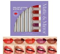 Getönter Lipgloss,10 Stück Make-up Lippenstift | Langanhaltender Lippenstift Makeup Für Zu Hause Hochzeit Reise Alltag Frauen Mädchen