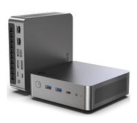 Getorli AI Mini PC AMD Ryzen 7 Pro 8845HS CPU Radeon 780M Grafica Compatta Gaming PC 32GB DDR5 RAM 1TB SSD Piccolo Desktop Computer Doppio 2.5GLAN 4K HDMI DP Micro PC WiFi 6 BT5.3 Sistema operativo