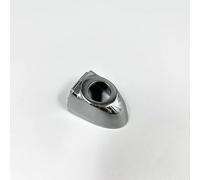 GETPZPZHMQ Maniglia Apriporta Auto per Fiat per 500X 2014-2022 Copertura Maniglia Esterna Porta Grigio Argento Cromato Maniglie Esterne Porte(Chrome)