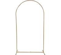 GETSTREE Supporto for fondale ad Arco, Supporto for fondale ad Arco in Metallo for Matrimoni, Accessori for Palloncini, Decorazioni for Feste di Compleanno e anniversari (Oro) 220 cm