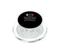 Getta Sempre Il Sale Versato Sulla Spalla Sinistra PopSockets PopGrip per MagSafe