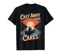 Getta Via Le tue preoccupazioni - Pesca Pescatore Pesca Pesca Maglietta