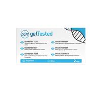GetTested Test del diabete - Misurazione di chetoni e glucosio 1 pz Te