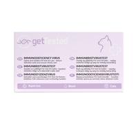 GetTested Test dell’immunodeficienza felina - Kit test rapido per anti