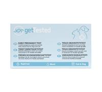 GetTested Test precoce di gravidanza per cani e gatti 1 pz Test