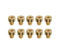 Getti principali del carburatore, set da 10 pezzi per carburatore Mikuni, misure #155-205, struttura in metallo, facile per sistema di alimentazione moto