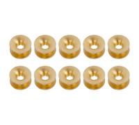 Gettimore 10 occhielli in ottone con testa per erba, diametro esterno da 14 | Occhielli in ottone per testa d'erba, diametro esterno 14 mm, 10 pezzi per taglierina, 10 pezzi, occhielli in ottone
