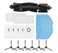 Gettimore 18 Pz/set Sacchetto di Polvere Kit Per 360 Per Botslab S8 Più Uum Cleaner Lato Principale Spazzola Filtro Mop Panno Spazzatrice Accessori Casa Strumento