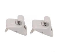Gettimore 2 clip per aletta parasole grigia, OE 85235C9000, supporto di fissaggio compatibile con Hyundai