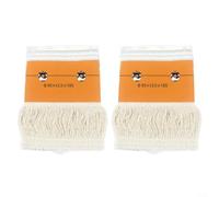 Gettimore 2 pezzi di ricambio per stufe a petrolio, progettati per riscaldatori a cherosene, con fibra di vetro e cotone per una combustione efficiente e un uso prolungato (85 x 2,5 x 185 mm)