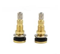 Gettimore 2 valvole in ottone TR618A da 4,5 cm, 16 mm, per pneumatici tubeless per trattori e camion