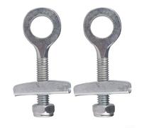 Gettimore 2Pcs Per Bicicletta Catena Regolatore In Acciaio Al Carbonio Bullone Tenditore Asse Tug Singola Velocità Ruota Fastener Bullone Viti Per Accessori Bici