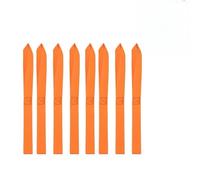 Gettimore 8 pezzi Heavy Duty Nylon Soft Loop Tie Down cinghie ATV UTV moto e altro ancora, nero-arancioneBlu