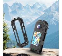 Gettimore ABS Utility Frame Cage per Insta360 X4 con scarpa fredda magnetica