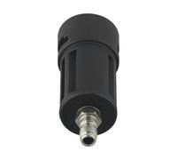 Gettimore Adattatore per idropulitrice Karcher K2-K7 & SLP, attacco rapido a T femmina da 1/4", in acciaio inox, alta pressione fino a 2500 PSI, nero