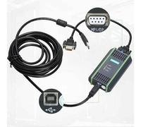 Gettimore Adattatore USB-MPI PC per Siemens S7-200/300/400 PLC, cavo di programmazione RS485 con protezione contro le sovratensioni, 187,5 Kbps Auto Adapt, 1000 m di distanza