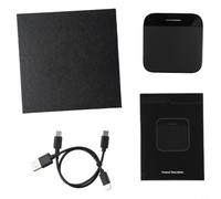 Gettimore AI Box per BMW dal 2019 con OEM Wireless e Auto, processore 8-core, 4GB, memoria 64GB, slot SIM 4G, hotspot Wi-Fi, mirroring dello schermo, streaming box, nero