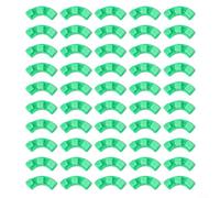 Gettimore Allena le tue piante con clip a 90 gradi, design non dannoso per un supporto delicato e una migliore esposizione alla luce (è verde)