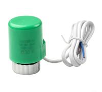 Gettimore Attuatore per riscaldamento a pavimento da 230 V per radiatori, design compatto con controllo della capacità di accensione rapida per riscaldamento e raffreddamento (verde)