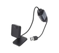 Gettimore Base di ricarica per Amazfit Balance A2286 compatibile con T-Rex 3 A2322 e Balance 2 A2429 - Supporto di ricarica di ricambio con cavo USB, ABS nero