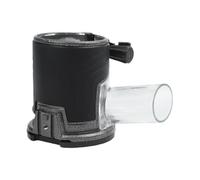 Gettimore Base per router in alluminio di precisione 65 mm ID con adattatore per vuoto Piastra di base per trimmer quadrato per utensili elettrici per la lavorazione del legno Meccanismo di bloccaggio
