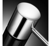 Gettimore Batticarne in acciaio inox 304 con design a due lati e manico in palissandro, resistente alla corrosione, utensile da cucina per bistecche, arrosti e altre carni, superfici appuntite e piane