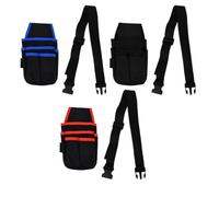 Gettimore Borsa portaoggetti multifunzione Oxford, 25 cm, per marsupio compatto con passante per martello e fasce elastiche per tecnici falegnami